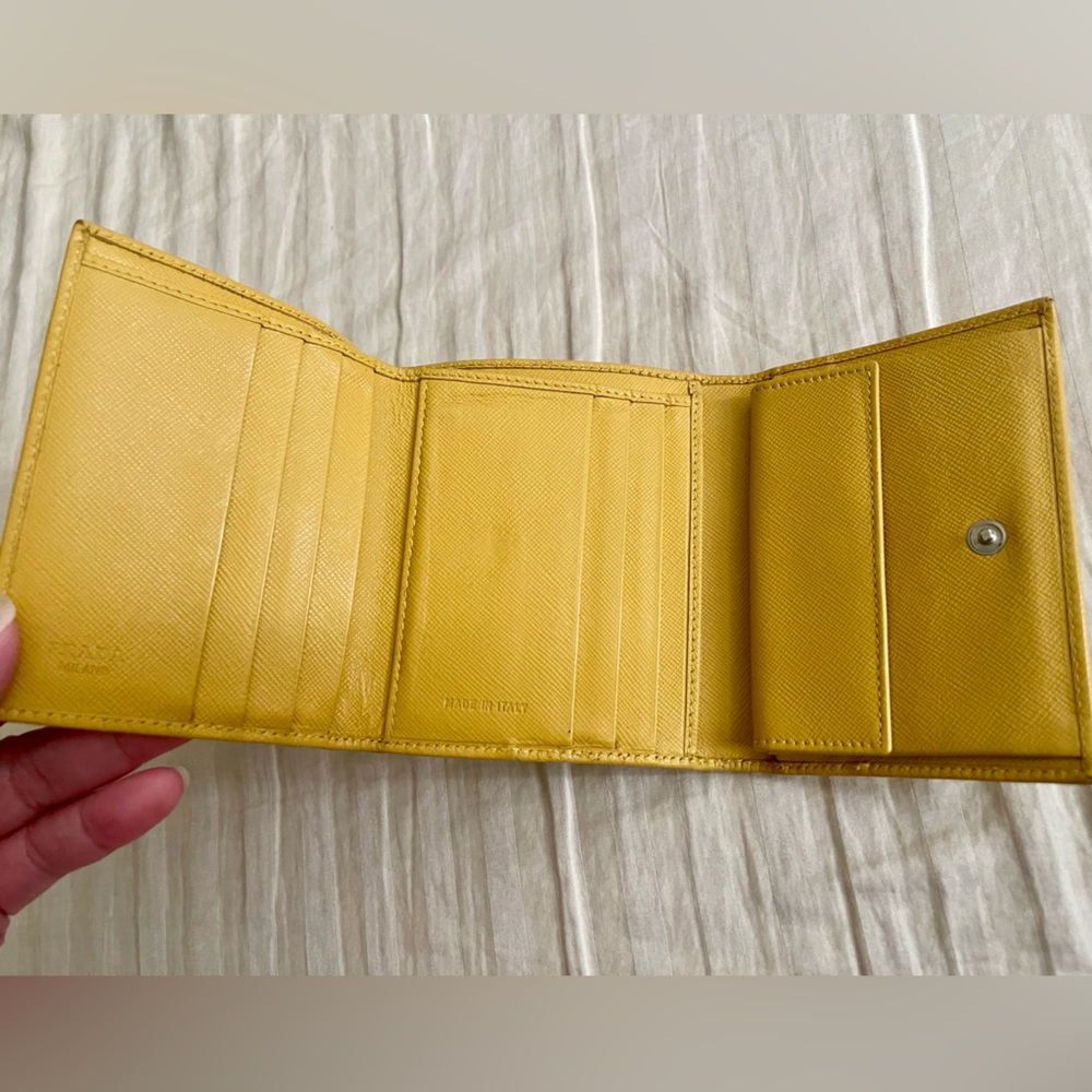 Authentic Prada Compact Wallet - image 3